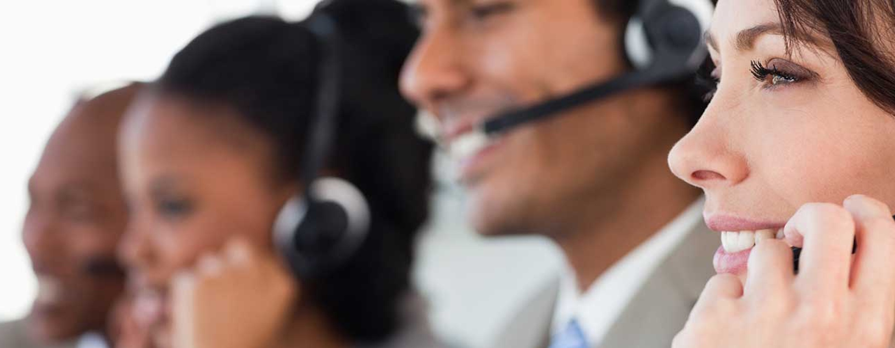 People attending business meeting